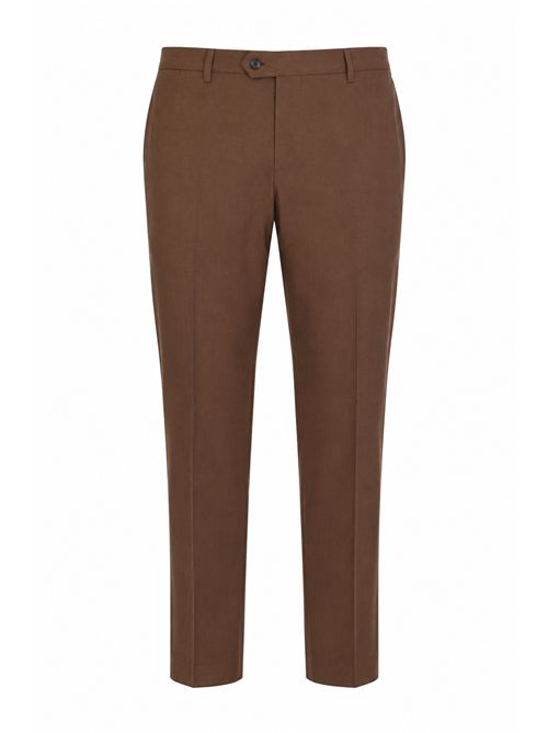 Pantalone in lana vergine 130's Marrone TONALI | 4NP04AB TXAK0UE43